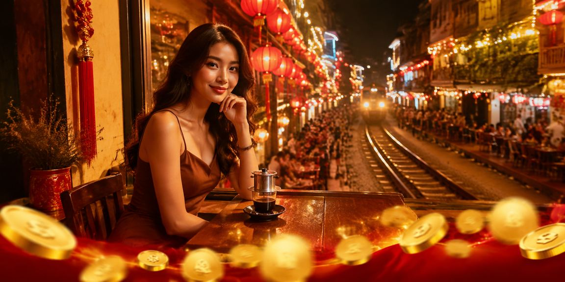 Người dùng Hà Nội tận hưởng cà phê buổi sáng trong khi xem thông tin cá cược trên điện thoại